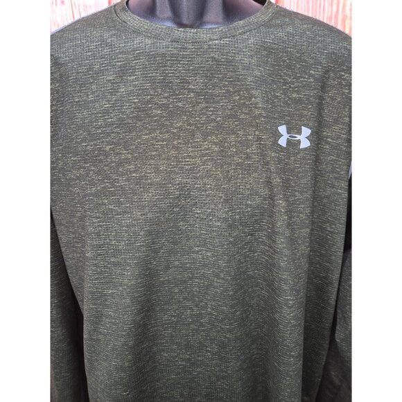 Under Armour Mens Loose Fit HeatGear Long Sleeve Top Large - Picture 3 of 7